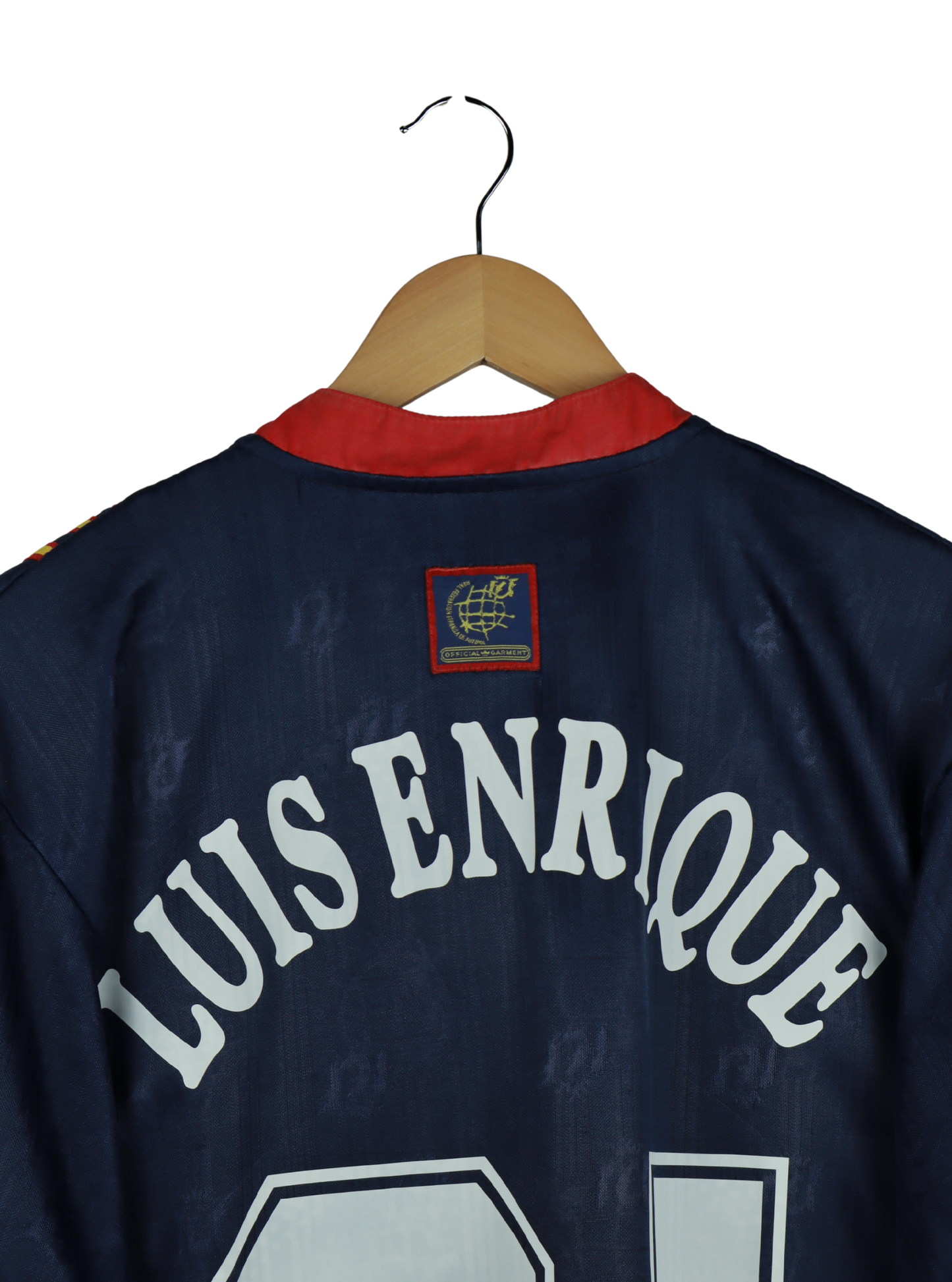 Camiseta 2da España 1996/98 Luis Enrique