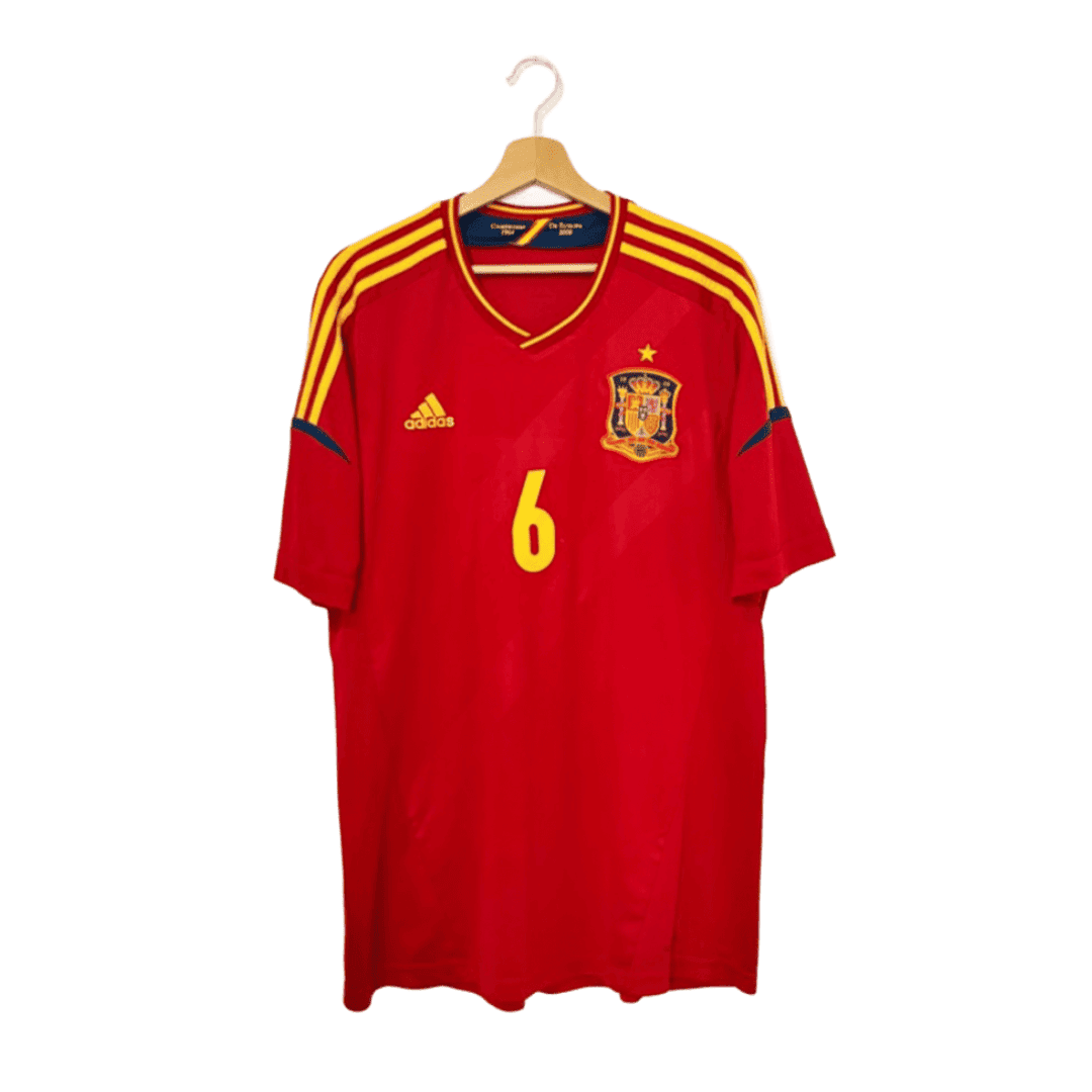 Camiseta Adidas Selección España Local Euro 2012 + Iniesta 6