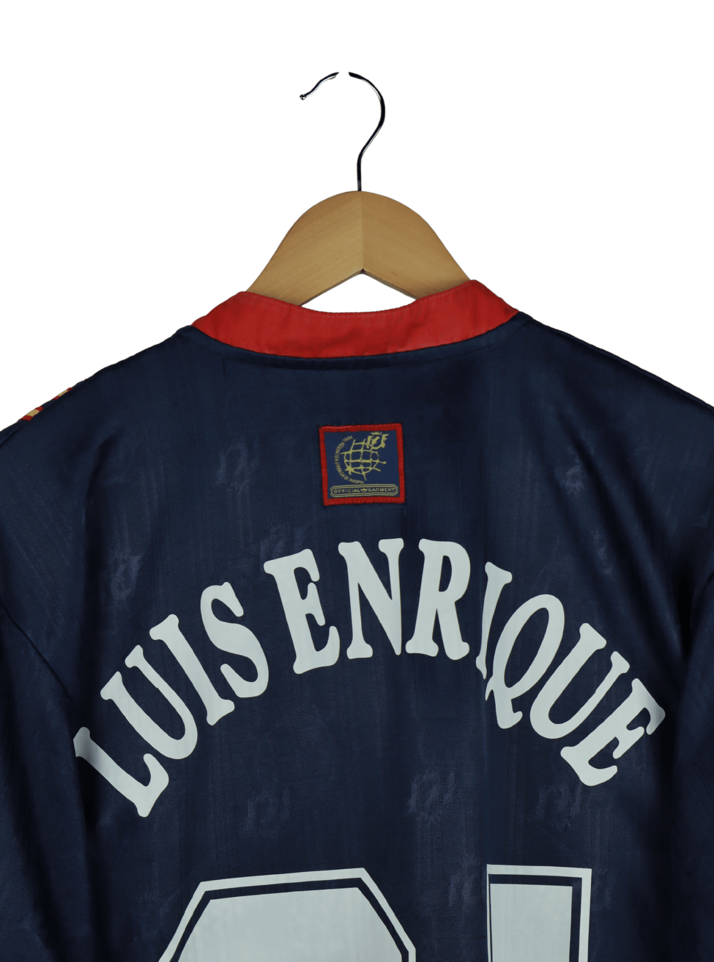 Camiseta 2da España 1996/98 Luis Enrique - Soyvillamelon