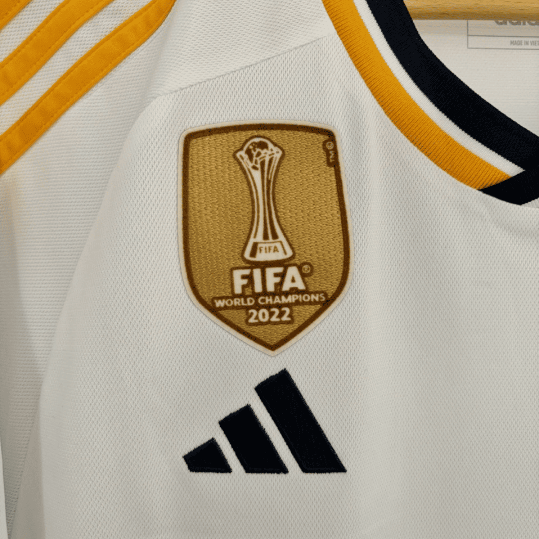 Camiseta Adidas Real Madrid Primera Equipación Champions League 2023/24 + Bellingham - Soyvillamelon