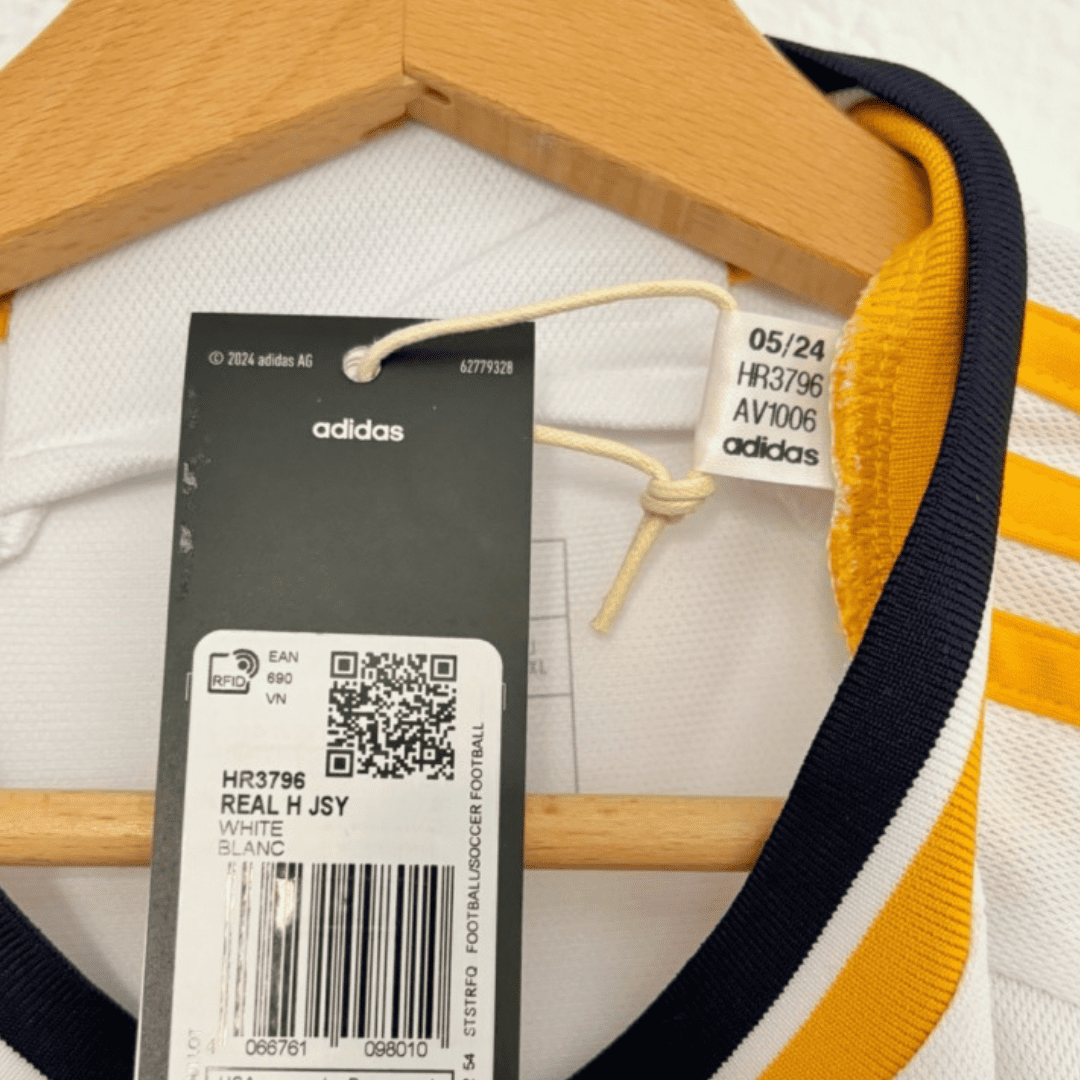Camiseta Adidas Real Madrid Primera Equipación Champions League 2023/24 + Bellingham - Soyvillamelon