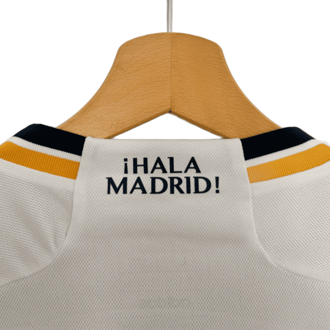 Camiseta Adidas Real Madrid Primera Equipación Champions League 2023/24 + Bellingham - Soyvillamelon