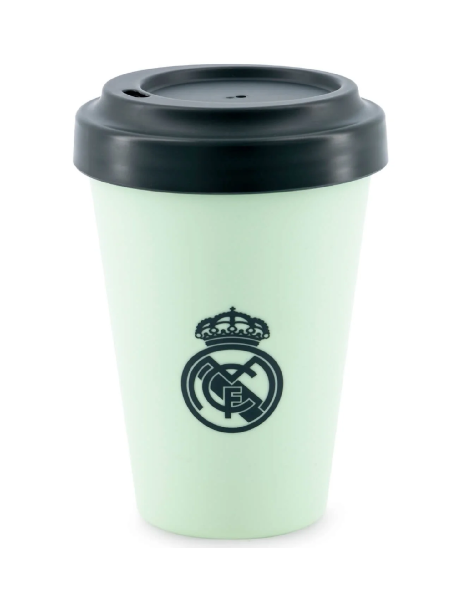 Vaso Oficial Real Madrid Para Llevar Verde 400 ml