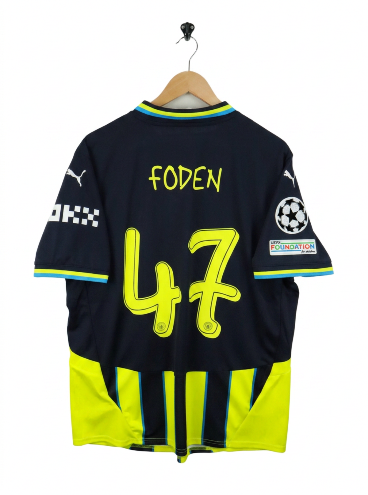 Camiseta 2da Manchester City 2024/25 Champions League Foden