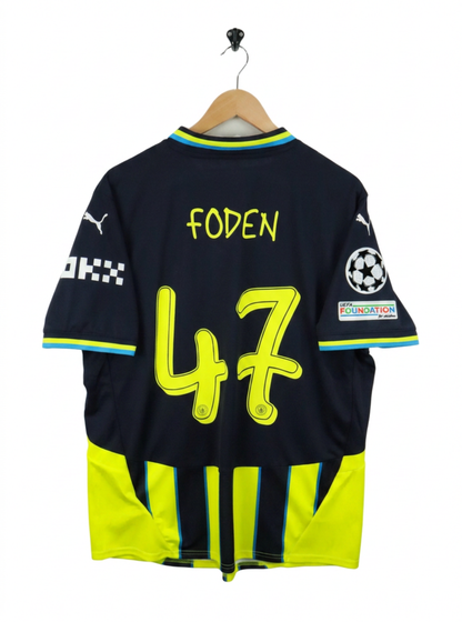 Camiseta 2da Manchester City 2024/25 Champions League Foden