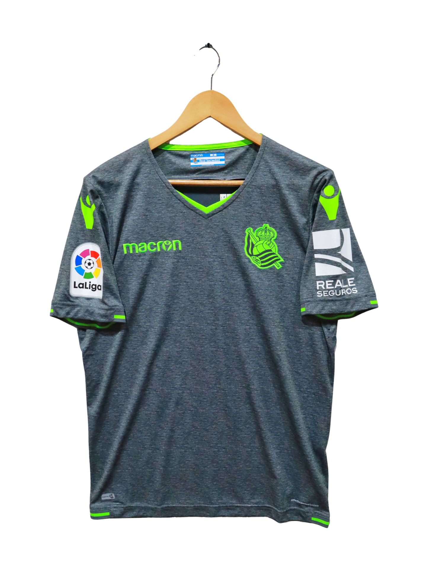 Camiseta retro Real Sociedad 2018/19 de Mikel Oyarzabal original.