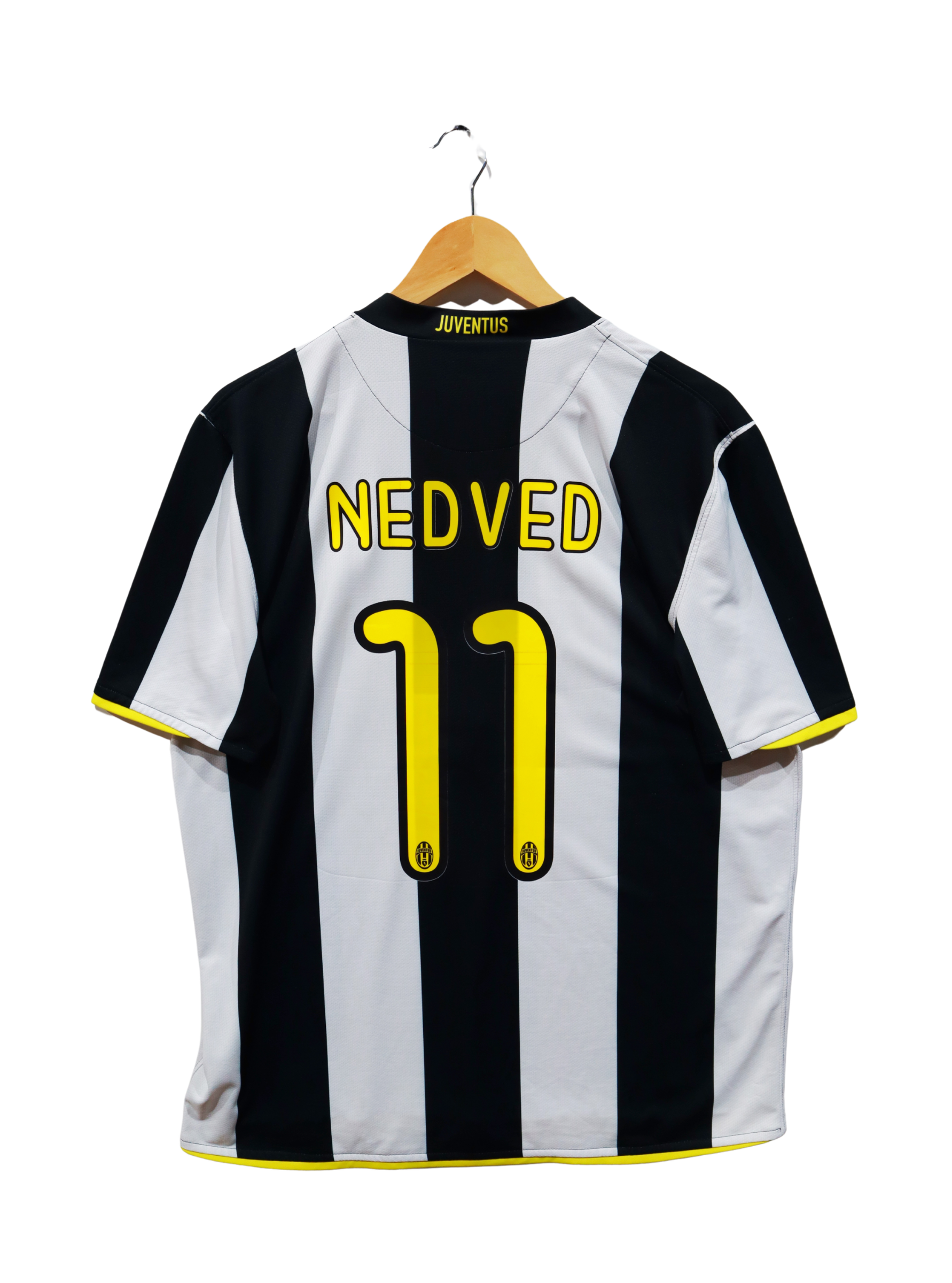 Camiseta Juventus 2008/09 primera equipación de Pavel Nedvěd.