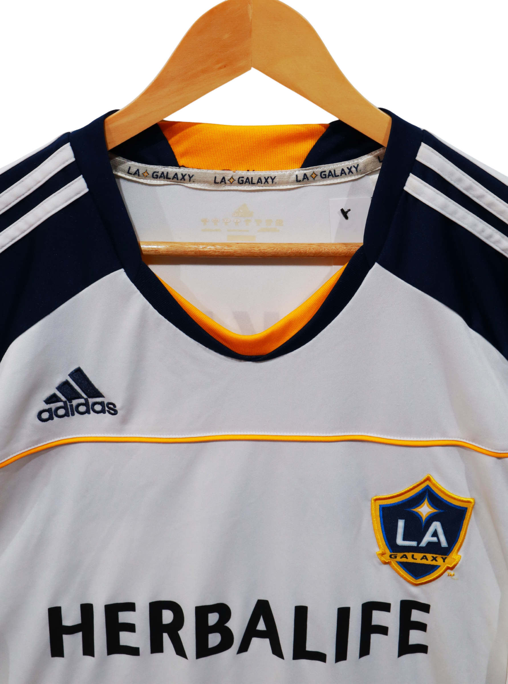 Camiseta vintage LA Galaxy 2010/11 de David Beckham original.