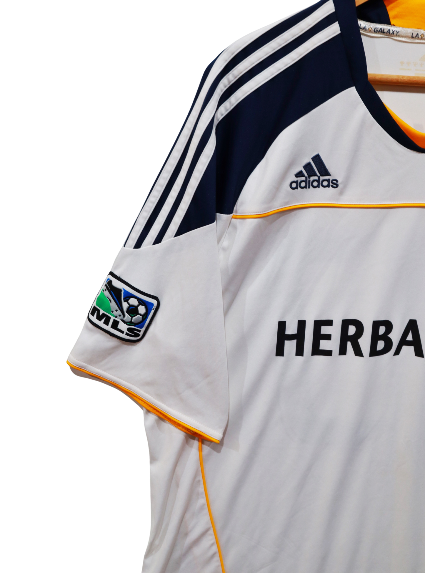 Camiseta vintage LA Galaxy 2010/11 de David Beckham original.
