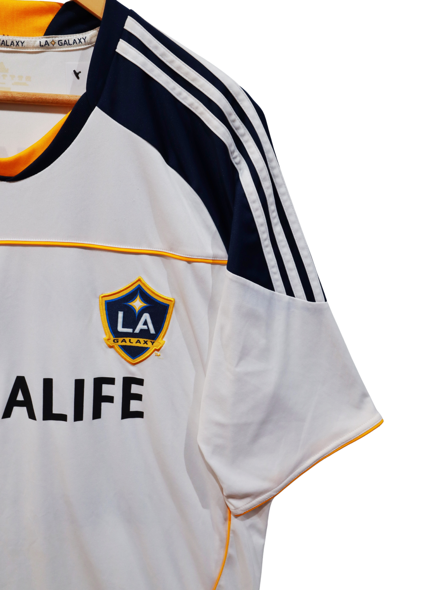 Camiseta vintage LA Galaxy 2010/11 de David Beckham original.