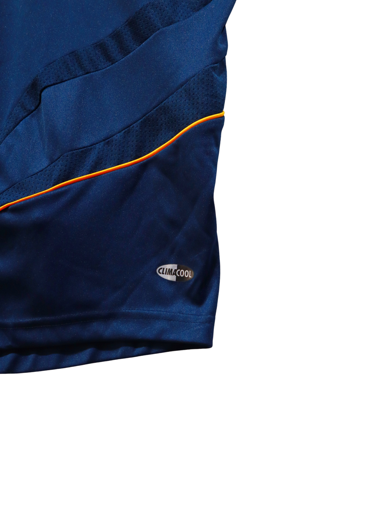Parte trasera: Parte trasera de la camiseta LA Galaxy 2007/08 con Beckham y dorsal.