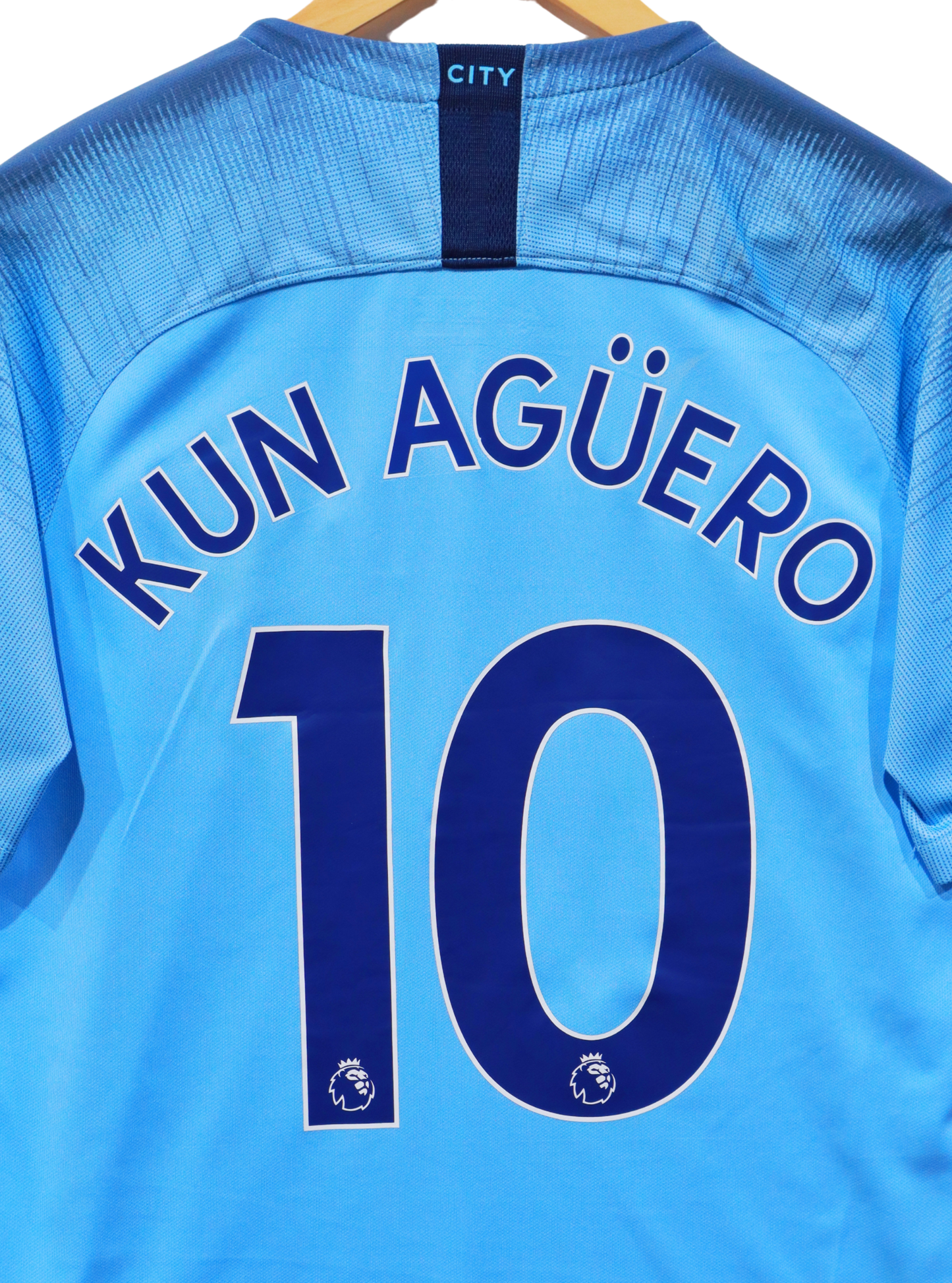 Camiseta de fútbol Manchester City 2018/19 primera equipación Fan.