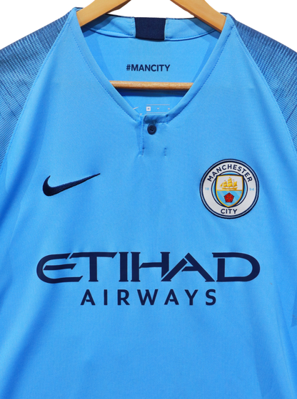 Camiseta del Manchester City 2018/19 original de Sergio Agüero.