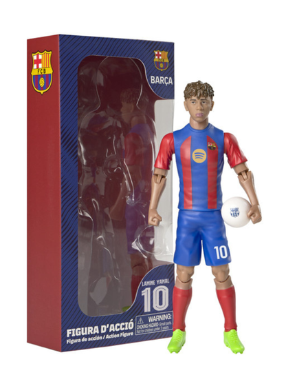 Figura Oficial FC Barcelona Socker Lamine Yamal 20 cm