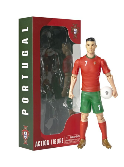 Figura Oficial Socker Cristiano Ronaldo 20 cm