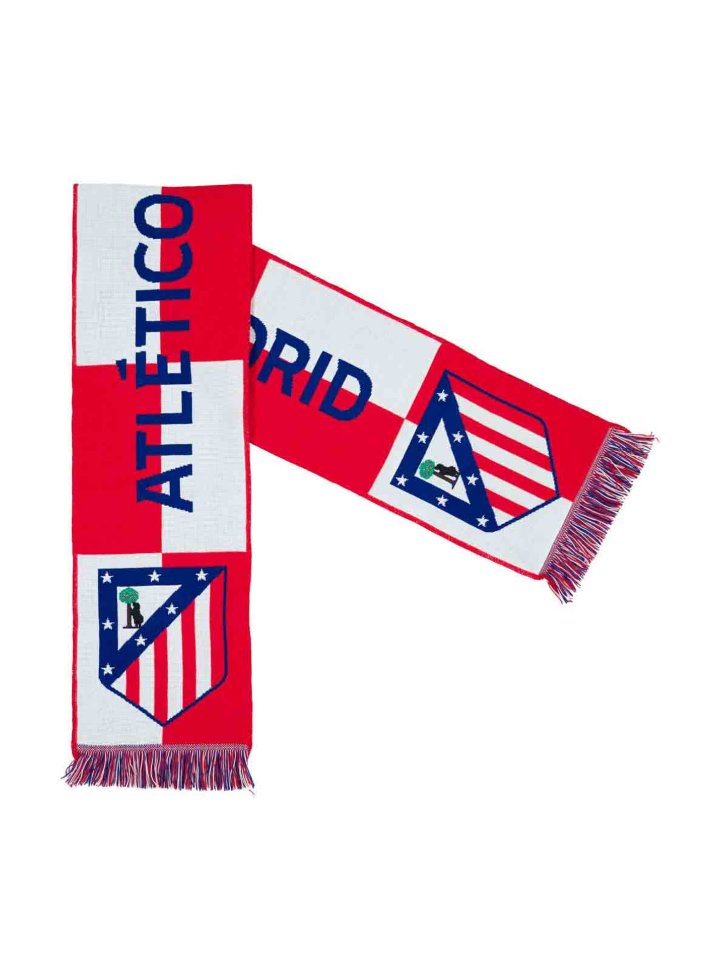 Bufanda Oficial Atlético de Madrid Rojiblanco