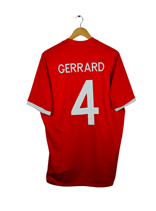 Camiseta 2da Inglaterra 2010 Gerrard