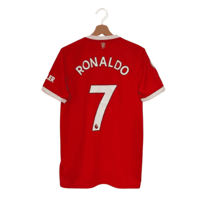 Camiseta Adidas Manchester United Primera Equipación 2021/22 + Cristiano Ronaldo