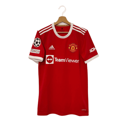 Camiseta Adidas Manchester United 2021/22 + Cristiano Ronaldo Champions League