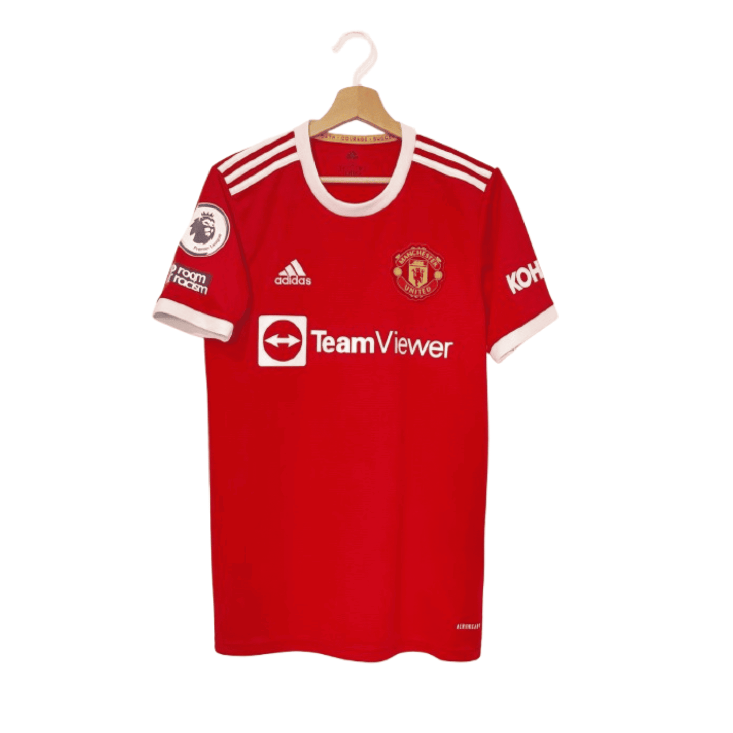 Camiseta Adidas Manchester United Primera Equipación 2021/22 + Cristiano Ronaldo