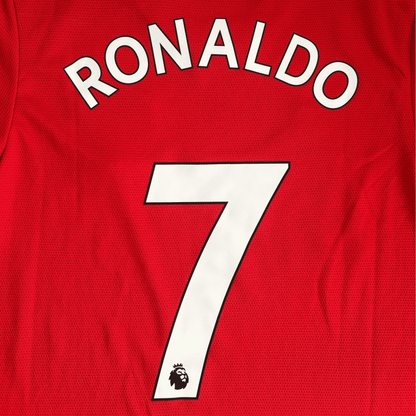 Camiseta Adidas Manchester United Primera Equipación 2021/22 + Cristiano Ronaldo