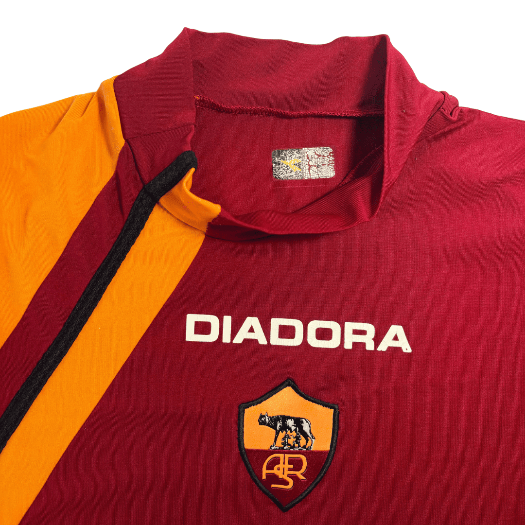 Camiseta Diadora Primera Equipación AS Roma 2003/04 + Totti 10