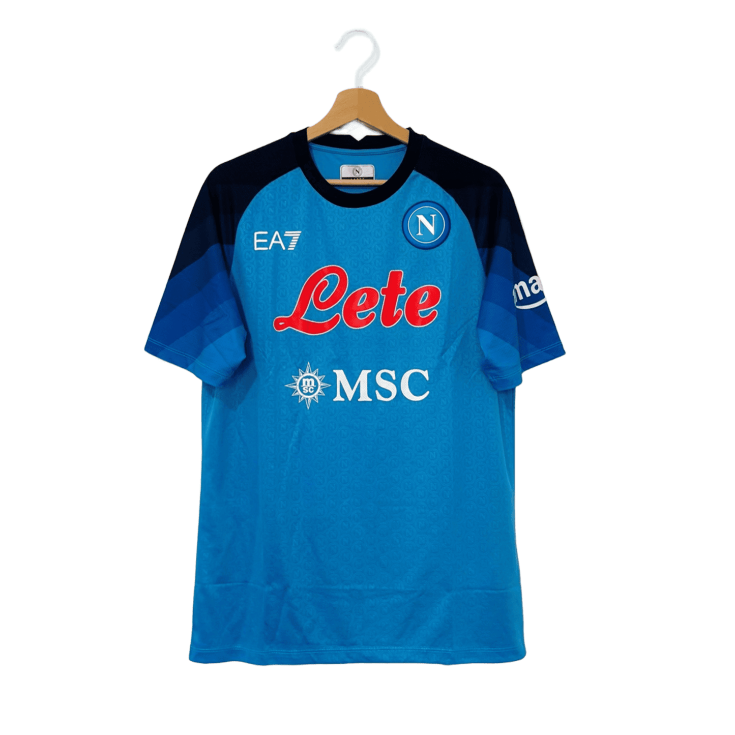 Camiseta Emporio Armani Napoli Primera Equipación 2022/23 + Kvaratskhelia