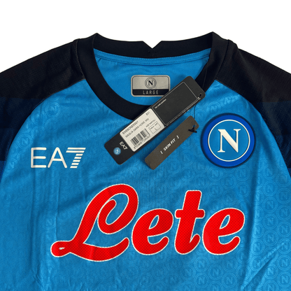 Camiseta Emporio Armani Napoli Primera Equipación 2022/23 + Kvaratskhelia