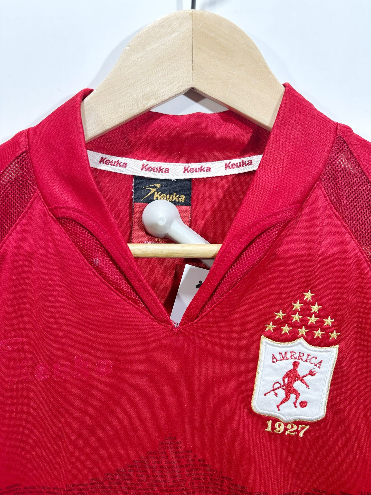 Camiseta Keuka Primera Equipación América de Cali 2004/05 (1927 Edición Limitada)