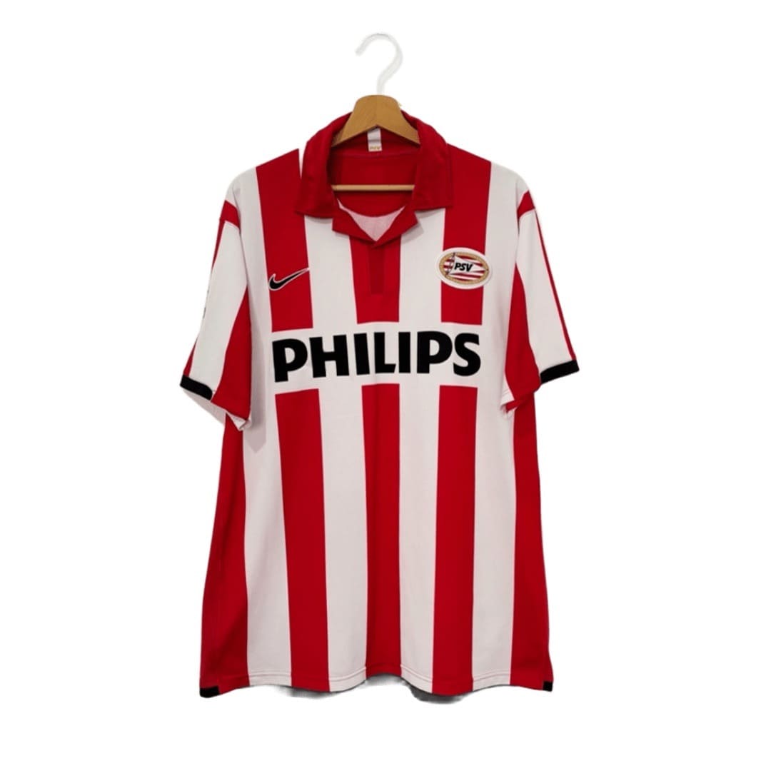 Camiseta Nike PSV Primera Equipación 2007/08 + Kluivert