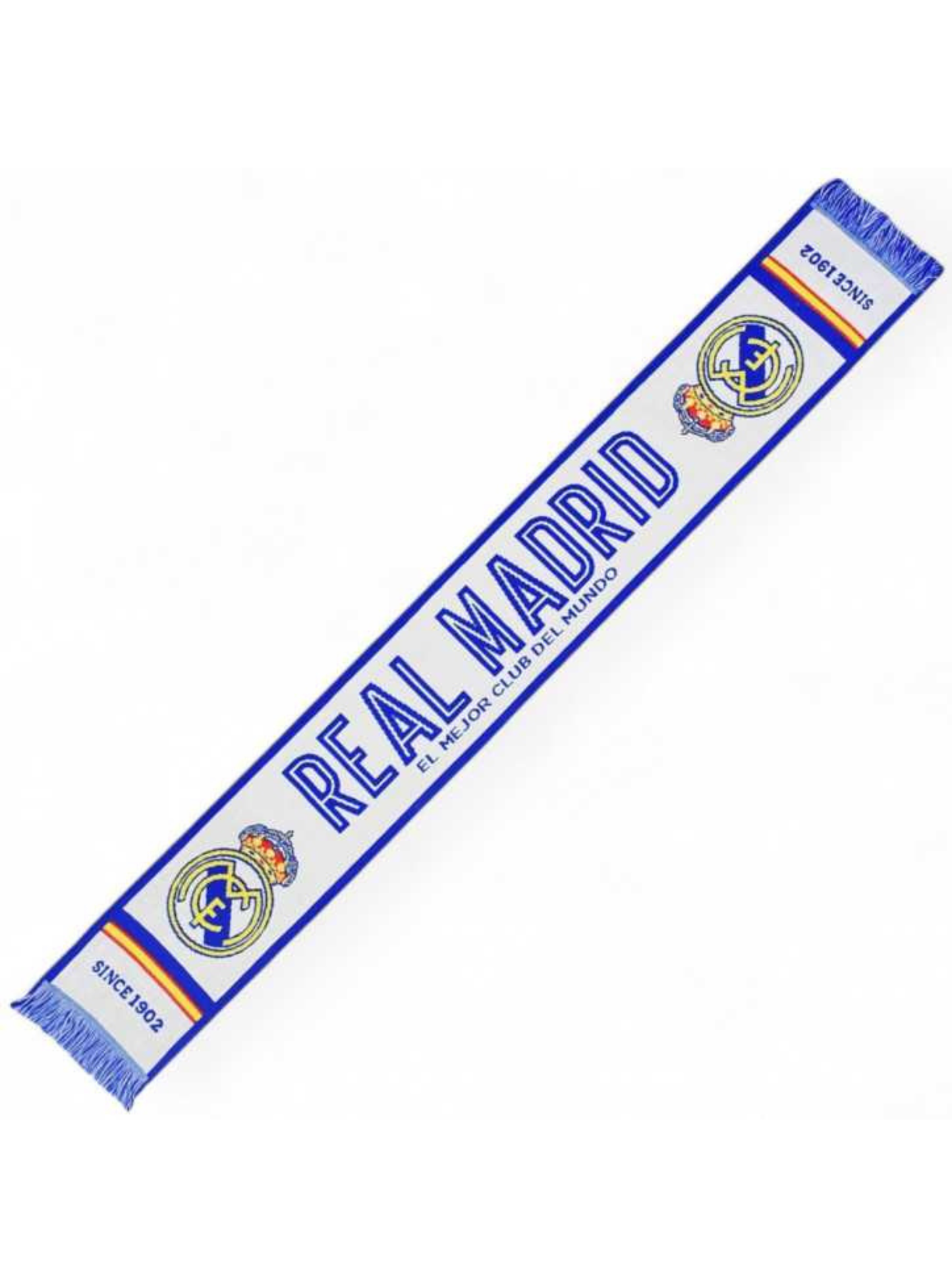 Bufanda Oficial Real Madrid Mejor Equipo del Mundo 1902