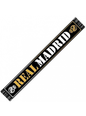 Bufanda Oficial Real Madrid Dorado y Blanco
