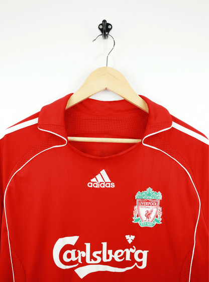 Camiseta 1ra Liverpool 2007/08 Torres - Soyvillamelon Football Shirts