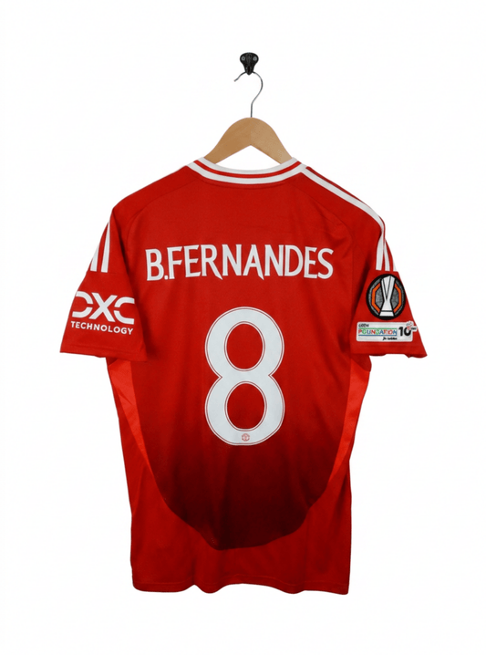 Camiseta 1ra Manchester United 2024/25 Bruno Fernandes - Soyvillamelon Football Shirts