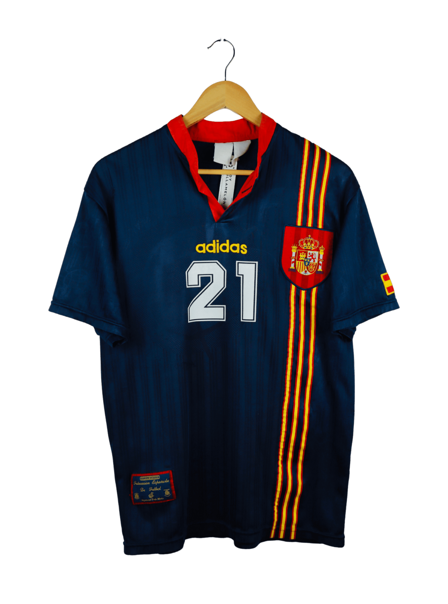 Camiseta 2da España 1996/98 Luis Enrique - Soyvillamelon
