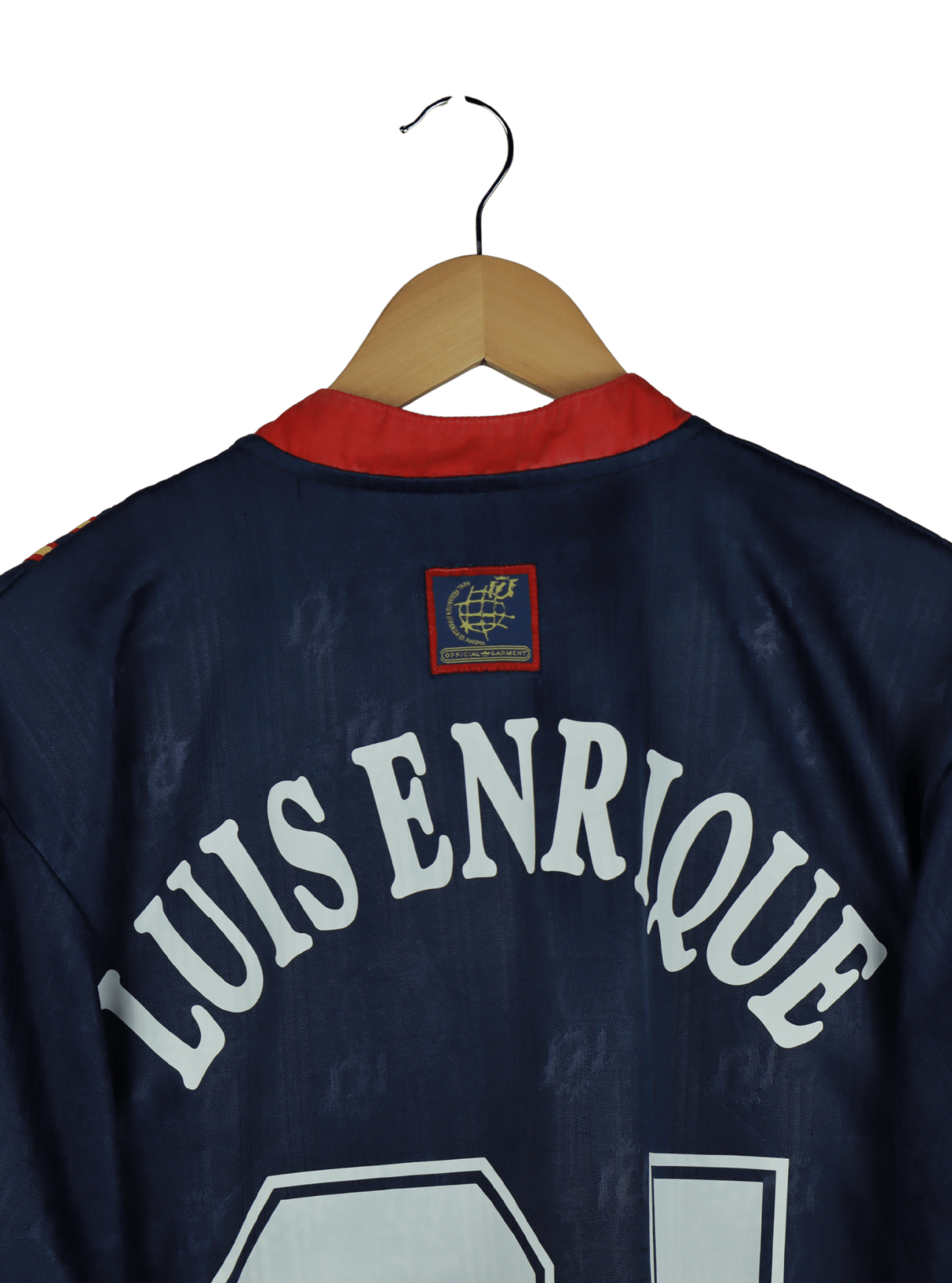 Camiseta 2da España 1996/98 Luis Enrique - Soyvillamelon