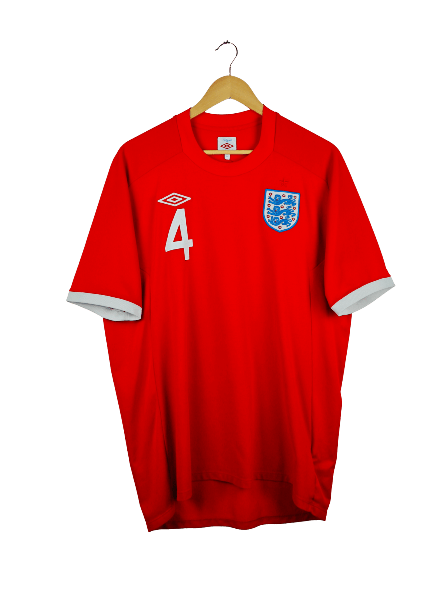 Camiseta 2da Inglaterra 2010 Gerrard - Soyvillamelon