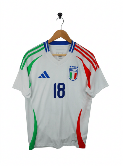 Camiseta 2da Italia 2024 Nicolò Barella - Soyvillamelon Football Shirts