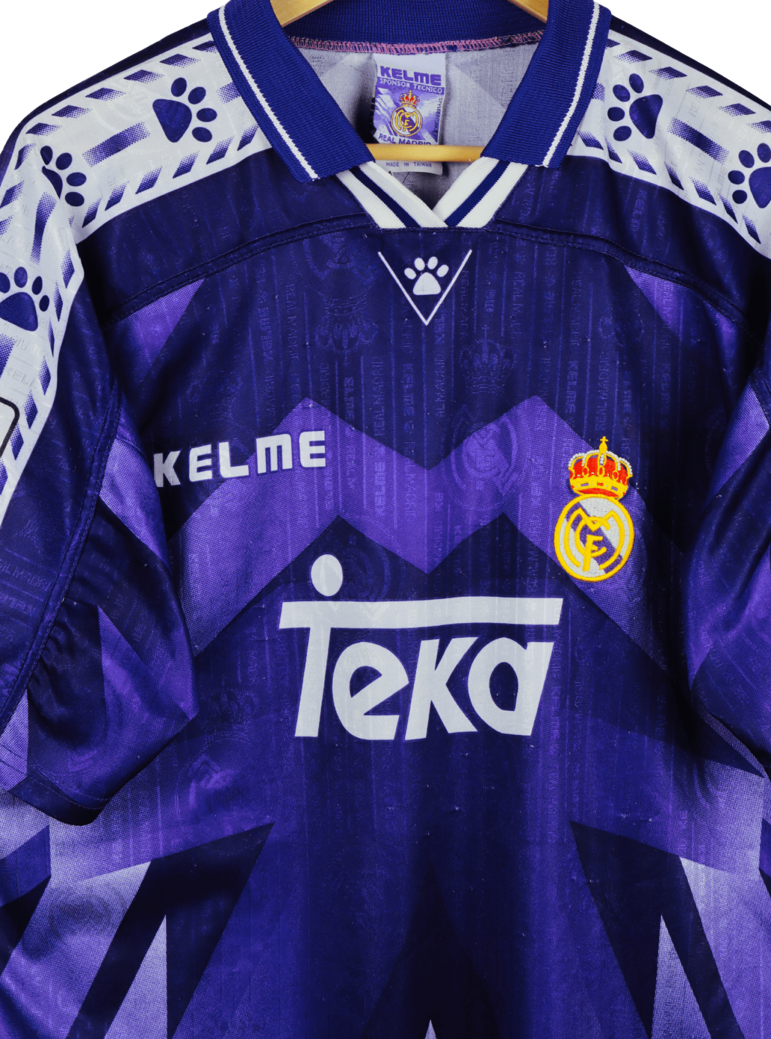 Camiseta 2da Real Madrid 1996/97 Teka - Soyvillamelon