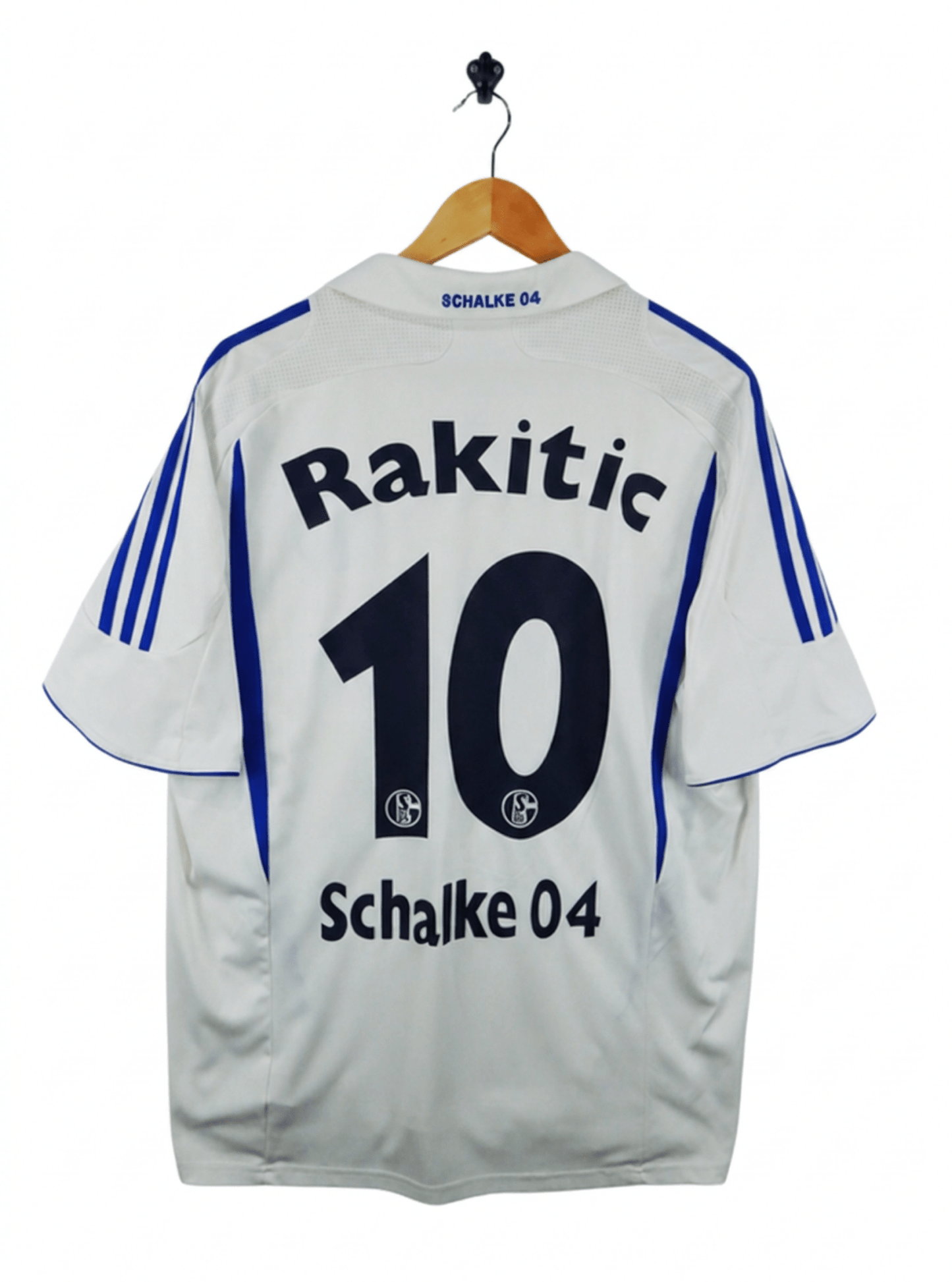 Camiseta 2da Schalke 04 2007/08 Rakitić - Soyvillamelon Football Shirts