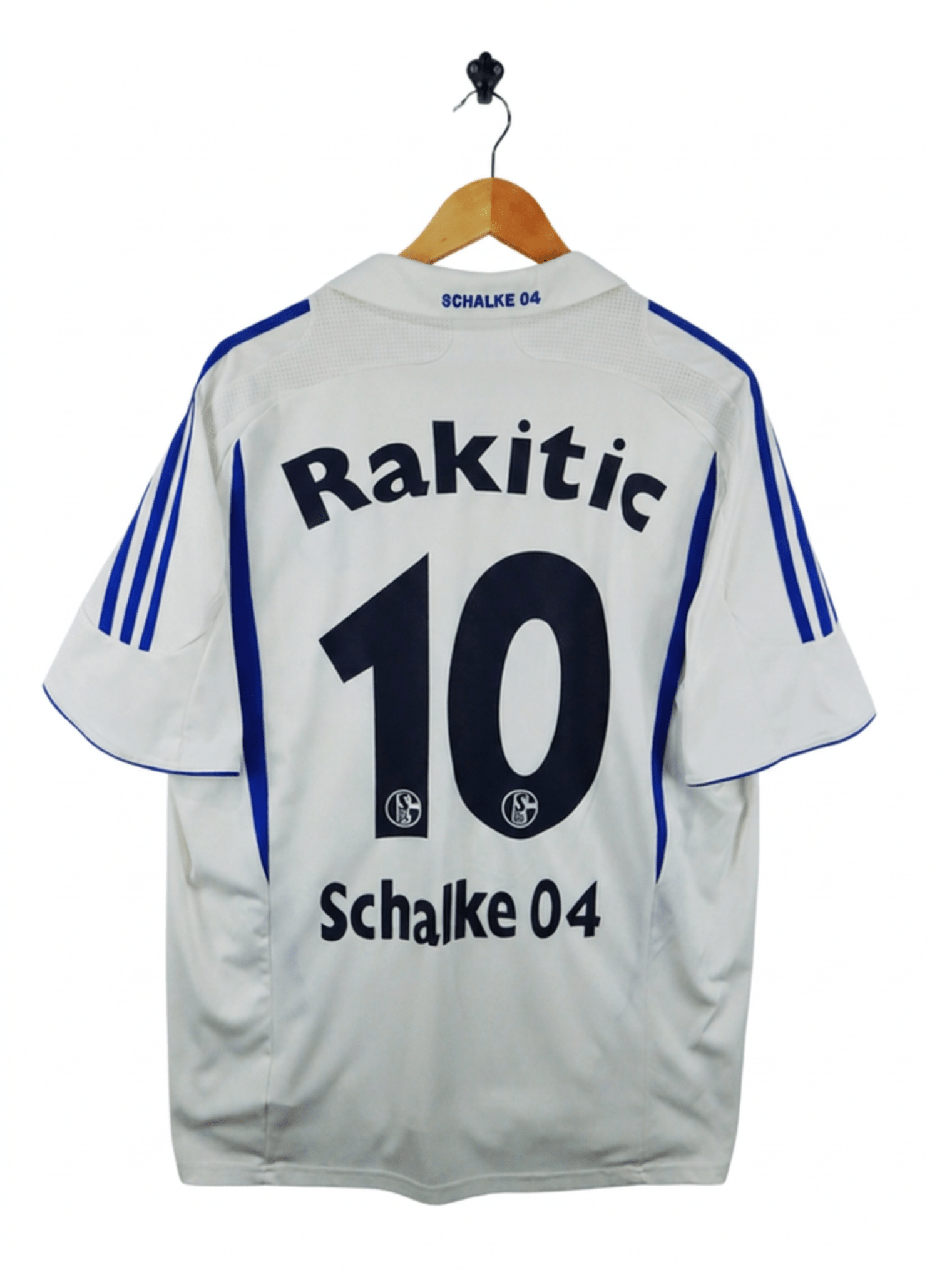 Camiseta 2da Schalke 04 2007/08 Rakitić - Soyvillamelon Football Shirts
