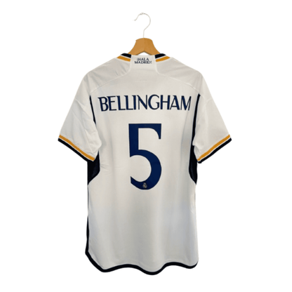 Camiseta Adidas Real Madrid Primera Equipación Champions League 2023/24 + Bellingham - Soyvillamelon