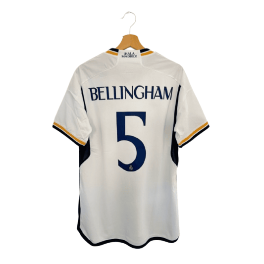 Camiseta Adidas Real Madrid Primera Equipación Champions League 2023/24 + Bellingham - Soyvillamelon
