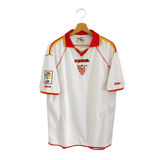 Camiseta Joma Sevilla Primera Equipación 2001/02 - Soyvillamelon