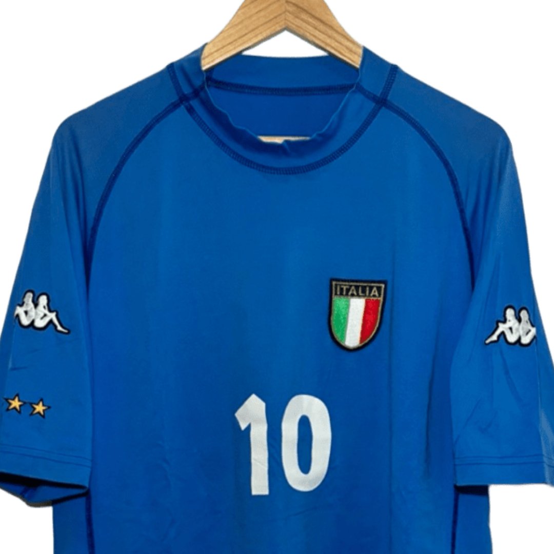Camiseta Kappa Italia Primera Equipación 2000/01 + Del Piero - Soyvillamelon
