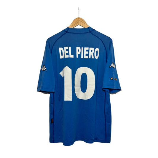 Camiseta Kappa Italia Primera Equipación 2000/01 + Del Piero - Soyvillamelon