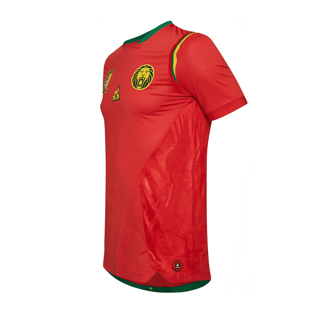 Camiseta Oficial Le Coq Sportif Camerún Segunda Equipación - Soyvillamelon