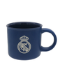 Taza Oficial Real Madrid Cerámica Azul 430 ml