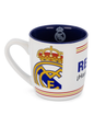 Taza Oficial Real Madrid Cerámica Blanca/Azul Hasta El Final 380 ml