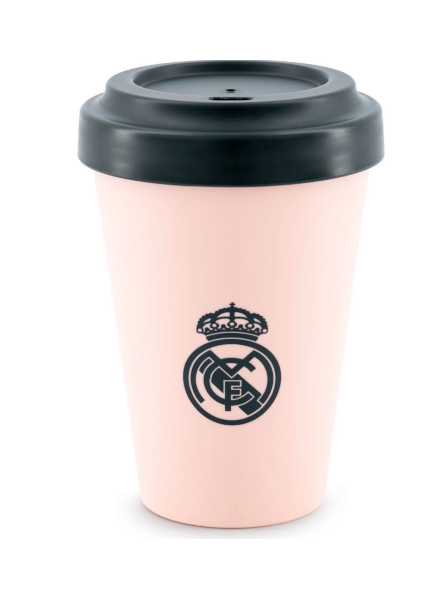 Vaso Oficial Real Madrid Para Llevar Rosa 400 ml